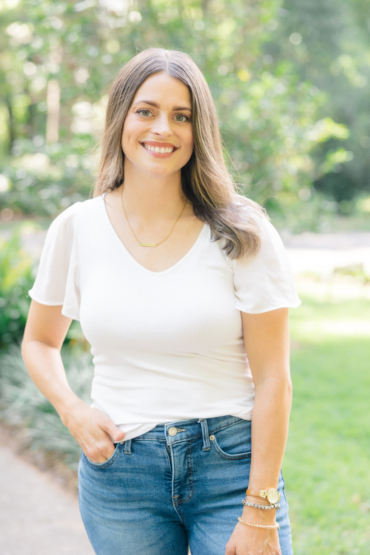 Julianne Daniel smiling outdoors